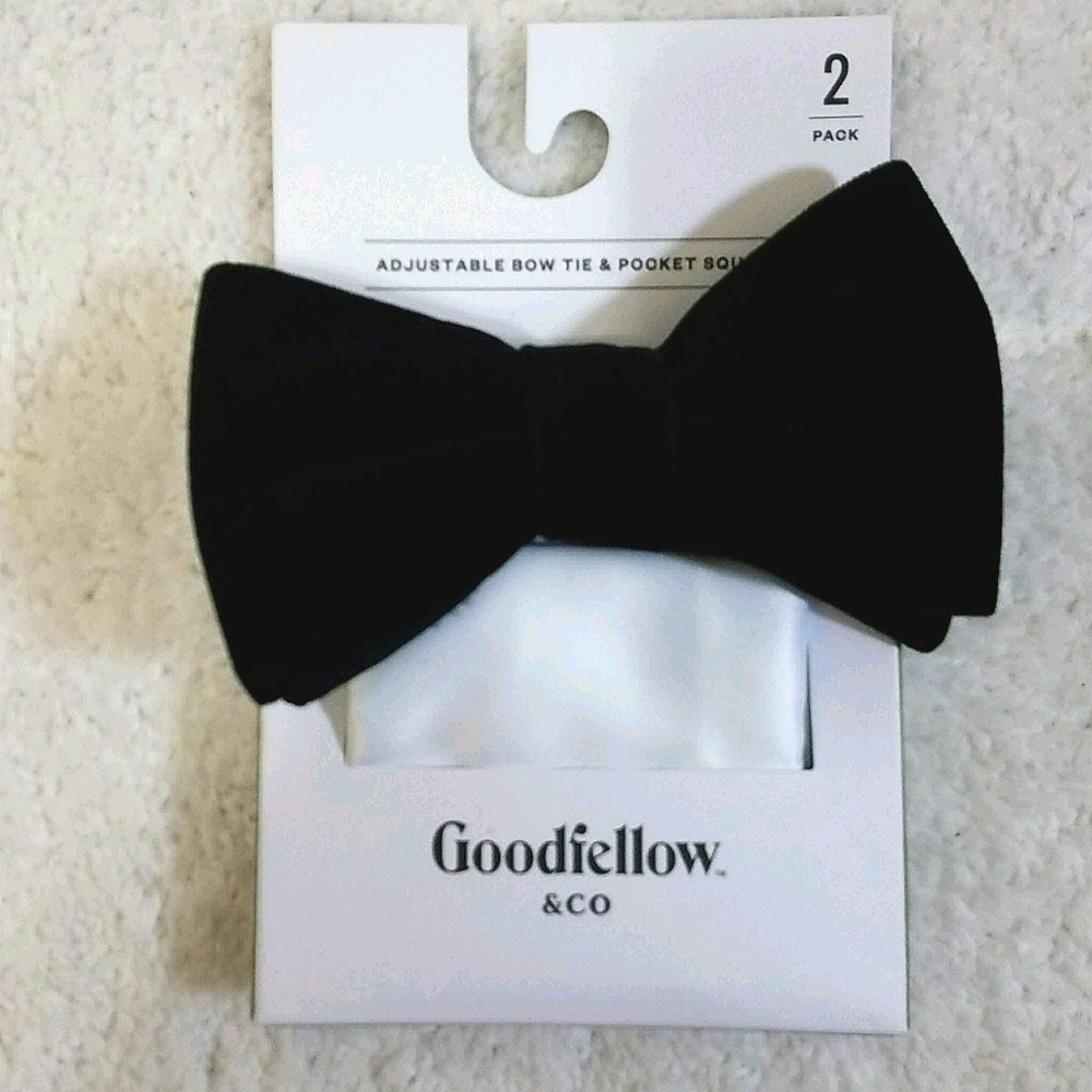 Goodfellow & Co. Black Velvet Tie